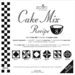Cake Mix Recipe 8 by Miss Rosie's Quilt Co. CM8