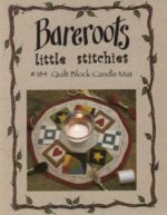 Quilt Block Candle Mat BR184
