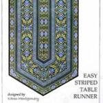 Easy Striped Table Runner TQC8140
