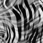 108in Zebra Skins by Henry Glass 8915W-99 BW