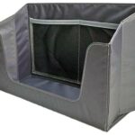 Office Tote Bag Insert Organizer in Grey by Meori A100874