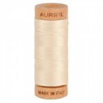 Mako Cotton Thread Solid 80wt 300yds Light Beige A1080-2310