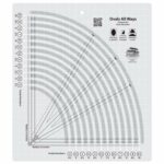 Creative Grids Ovals All Ways Quilt Ruler CGRKAOVAL