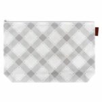 Mad for Plaid Project Bag Charcoal ISE815