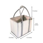 Office Tote Bag in Lava Black by Meori A100853