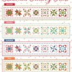 Seasonal Stitchy Stars Tablerunner Pattern ISE-274
