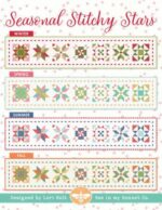 Seasonal Stitchy Stars Tablerunner Pattern ISE-274