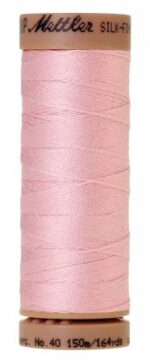 Silk-Finish 40wt Solid Cotton Thread 164yd/150M Parfait Pink by Mettler 9136-0085