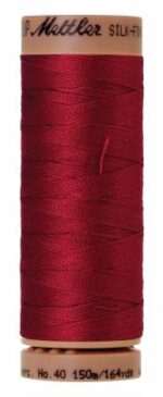 Silk-Finish 40wt Solid Cotton Thread 164yd/150M Fire Engine by Mettler 9136-0105