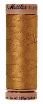 Silk-Finish 40wt Solid Cotton Thread 164yd/150M Palomino by Mettler 9136-1130