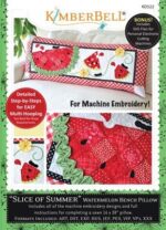 Slice of Summer Bench Pillow by Kimberbell  KD522