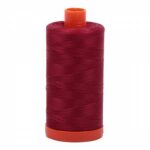Mako Cotton Thread Solid 50wt 1422yds Burgundy by Aurifil USA A1050-1103