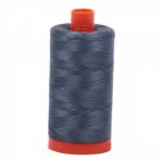Mako Cotton Thread Solid 50wt 1422yds Medium Grey by Aurifil USA A1050-1158