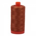 Mako Cotton Thread Solid 50wt 1422yds Cinnamon by Aurifil USA A1050-2155