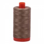 Mako Cotton Thread Solid 50wt 1422yds Sandstone by Aurifil USA A1050-2370