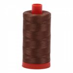 Mako Cotton Thread Solid 50wt 1422yds Dark Antique Gold by Aurifil USA A1050-2372