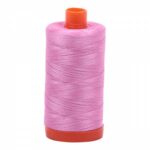Mako Cotton Thread Solid 50wt 1422yds Medium Orchid by Aurifil USA A1050-2479