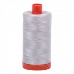 Mako Cotton Thread Solid 50wt 1422yds Aluminium by Aurifil USA A1050-2615