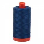 Mako Cotton Thread Solid 50wt 1422yds Medium Delft Blue by Aurifil USA A1050-2783