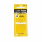 John James Gold'N Glide Big Eye Between / Quilting Needles Size 10 10ct JJEG125-10