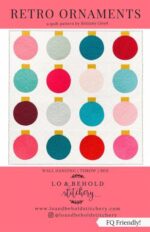 Retro Ornaments by Lo and Behold Stitchery LBS-114