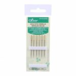 Clover Gold Eye Chenille Needles Size 20 6ct 234CV-20
