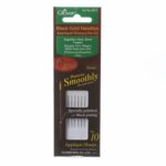 Clover Black Gold Sharps Needle Size 10 6ct 4971CV
