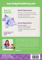 Aristotle Axolotl by Funky Friends Factory FF2854 - Image 2