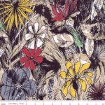 Expressions Batiks in Crystal Avalanche Floral Reflections By Riley Blake BT23180-120