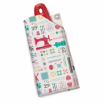 Leather Scissor Pouch Feed My Soul by Riley Blake Designs STLR-37643