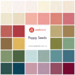 Poppy Seeds 36 FQ Set by Andover Fabrics fq-poppyseeds-x