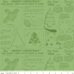 Classic Christmas in Green Handmade By Riley Blake C16290-GREEN