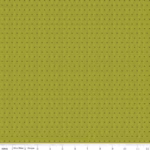 Stitcher's Flannel in Olive Dots By Riley Blake F15550-OLIVE