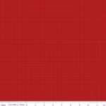 Stitcher's Flannel in Red Plaid By Riley Blake F15553-RED