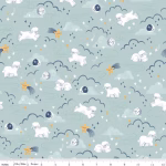 Twinkle Little Star in Mist Main By Riley Blake C16300-MIST
