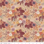 Evening on the Prairie Home in Beige Main By Riley Blake CD16740