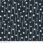 American Honor in Navy Stars and Stripes By Riley Blake C17094-NAVY