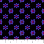 Allegory in Midnight Stamped By Anna Maria Textiles for Northcott AMT145-99L